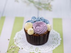 Lemon Blueberry Cupcake