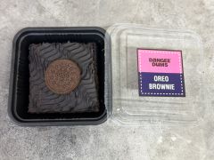 Mini Oreo Brownie Cake